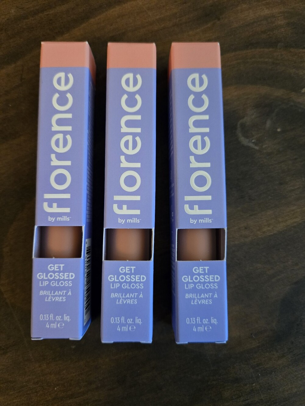 Set Of 3 Florence By Mills Get Glossed Lip Gloss - Marvelous Mills